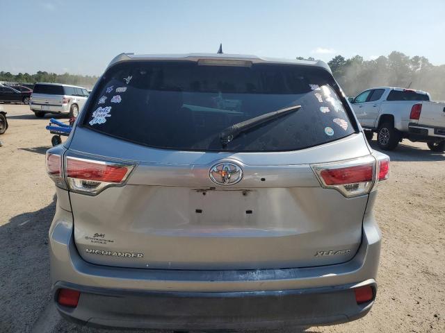 VIN 5TDJKRFH4ES055443 2014 Toyota Highlander, Xle no.6