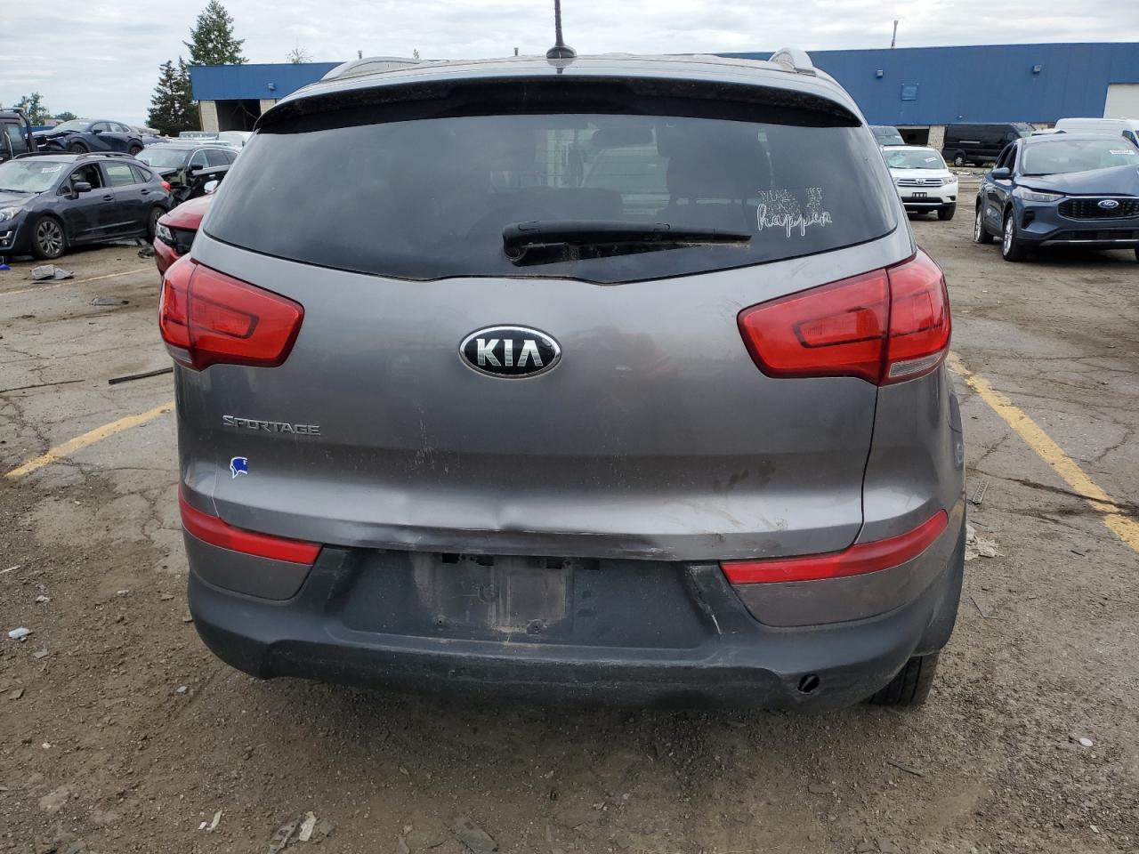 2016 Kia Sportage Lx vin: KNDPBCAC3G7857935