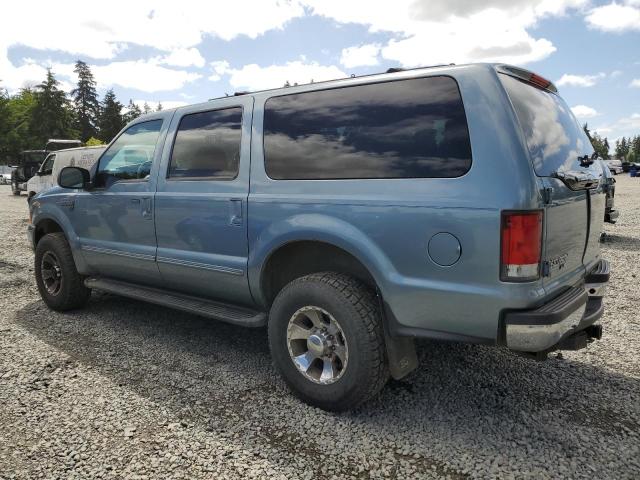 2000 Ford Excursion Xlt VIN: 1FMNU41S0YEA38565 Lot: 56532534