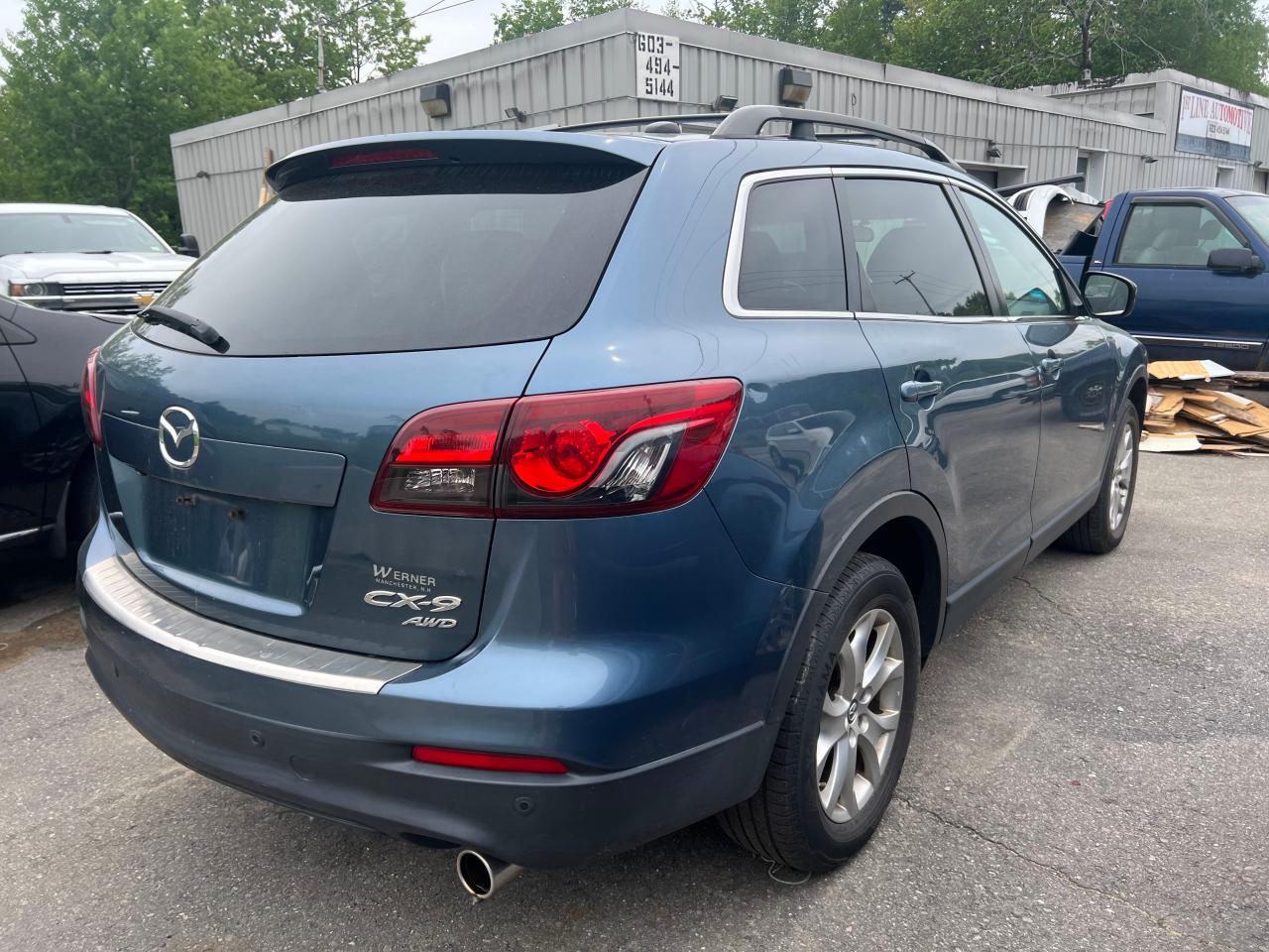 2014 Mazda Cx-9 Touring vin: JM3TB3CV0E0438323