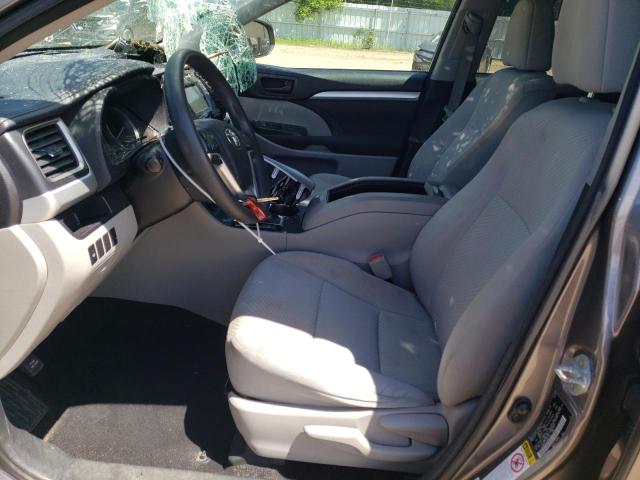 2016 Toyota Highlander Le VIN: 5TDBKRFH7GS321724 Lot: 58321324