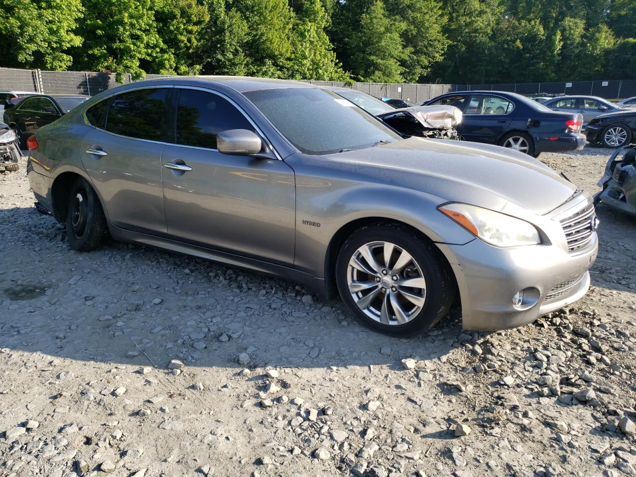 2012 Infiniti M35H vin: JN1EY1AP1CM910448