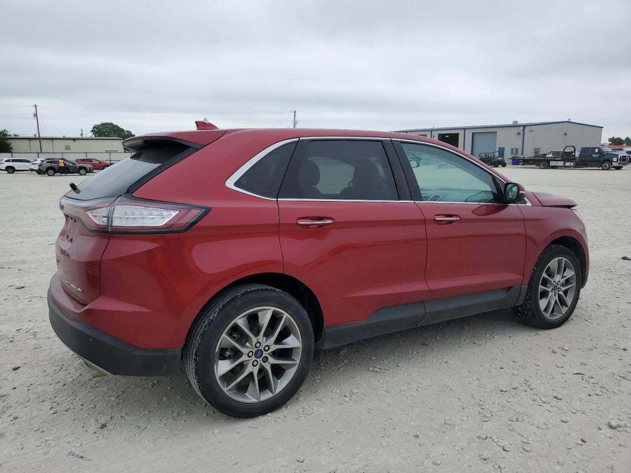 2015 Ford Edge Titanium vin: 2FMPK3K88FBB77301