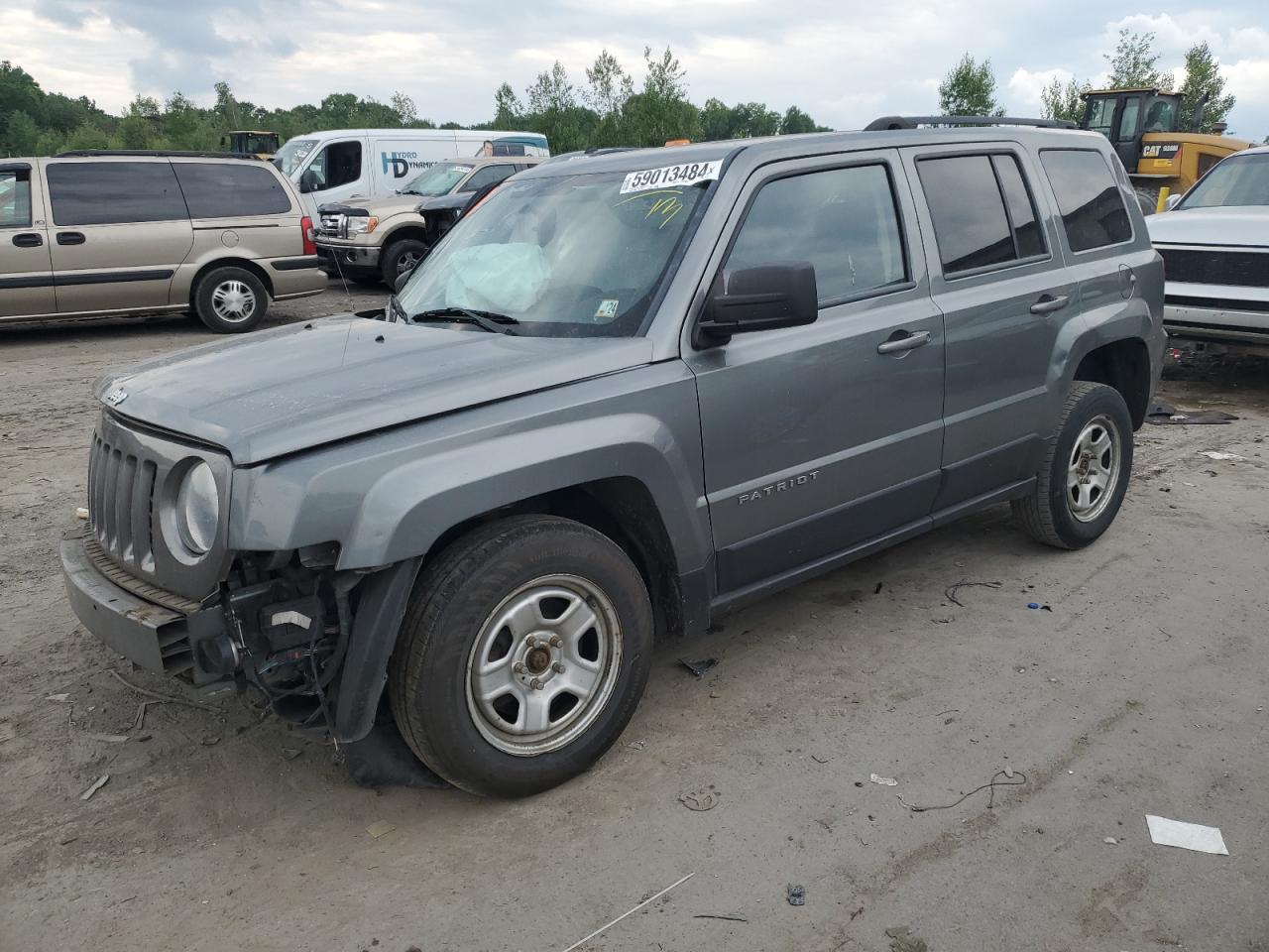 2014 Jeep Patriot Sport vin: 1C4NJRBBXED592416