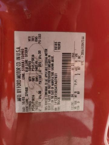 2004 Ford Ranger Super Cab VIN: 1FTZR15E54TA07831 Lot: 59205454