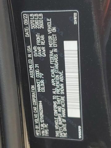 2024 VOLVO S60 PLUS 7JRL12TH2RG299844