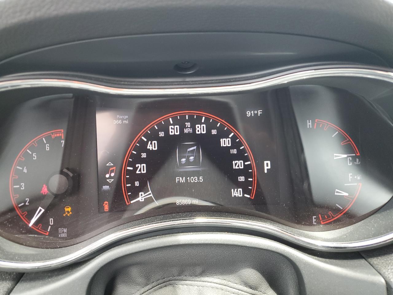 1C4RDJAG7EC267381 2014 Dodge Durango Sxt