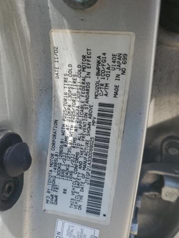 2003 Toyota Highlander Limited VIN: JTEGF21A330088025 Lot: 60729014