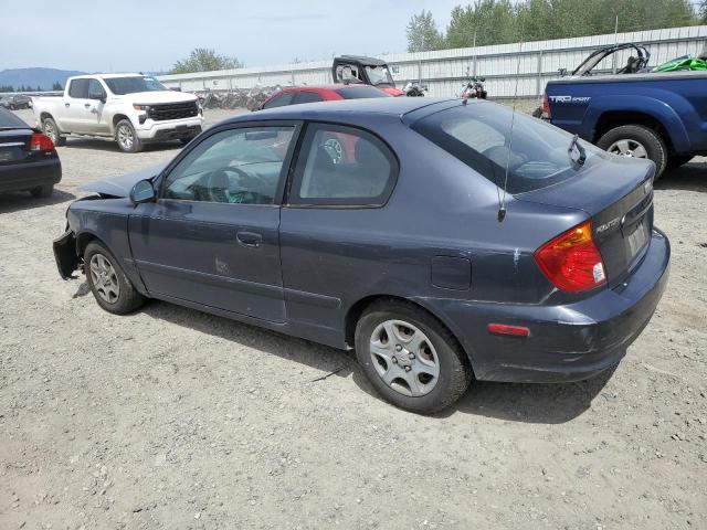 2005 Hyundai Accent Gs VIN: KMHCG35C55U356050 Lot: 59154114