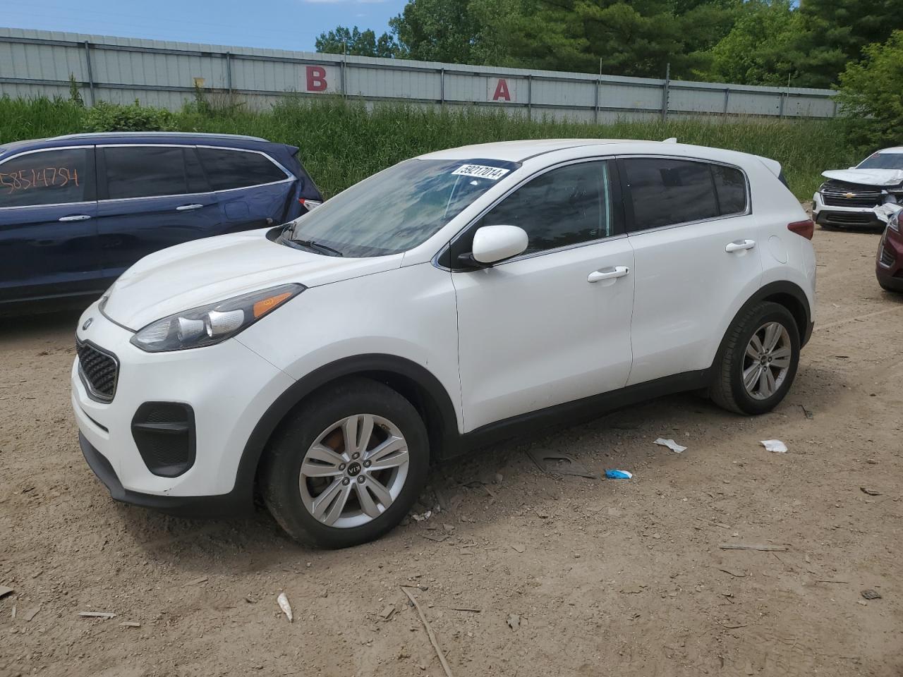 2017 Kia Sportage Lx vin: KNDPM3AC2H7192005