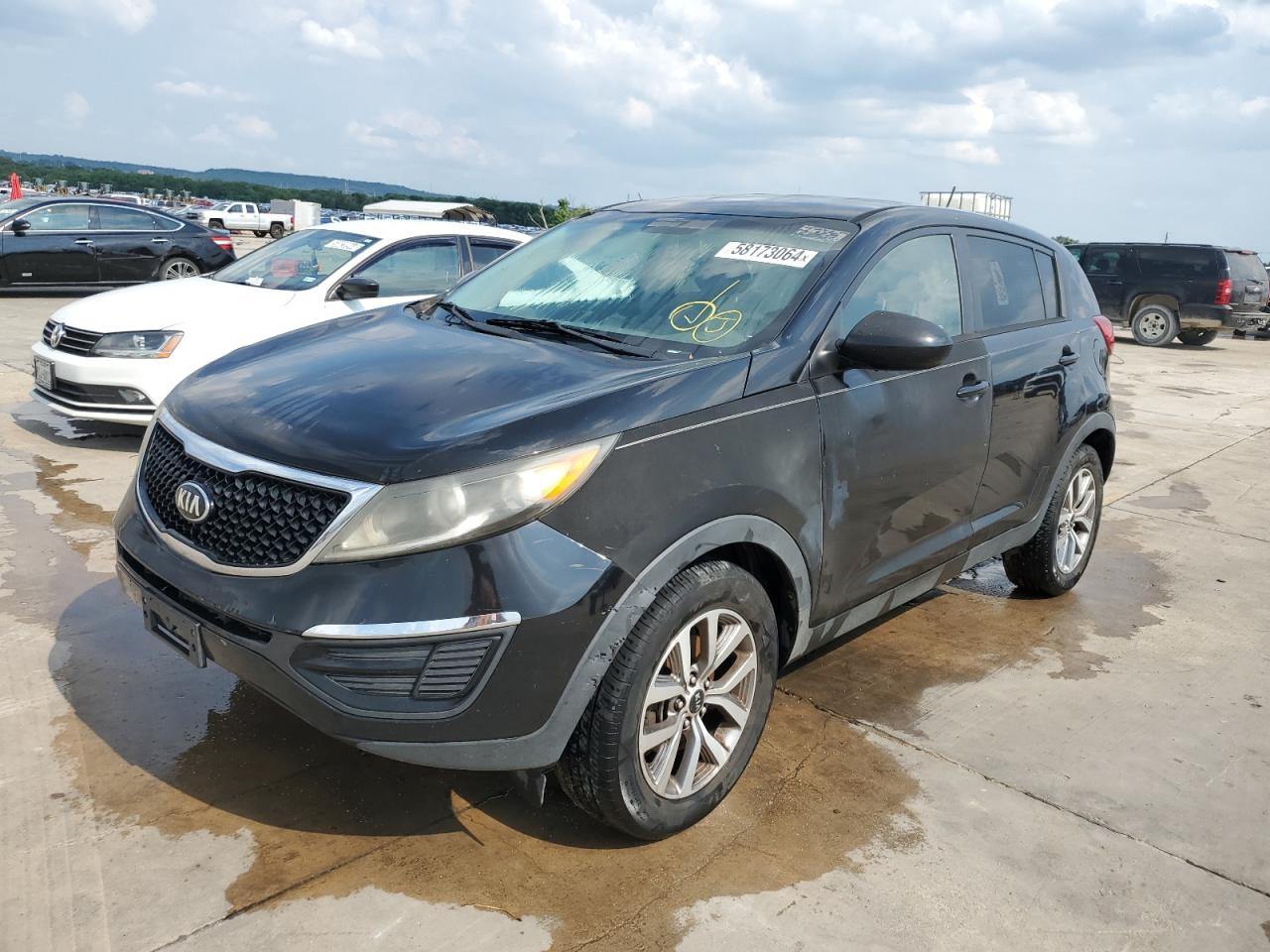 2015 Kia Sportage Lx vin: KNDPB3AC9F7671489