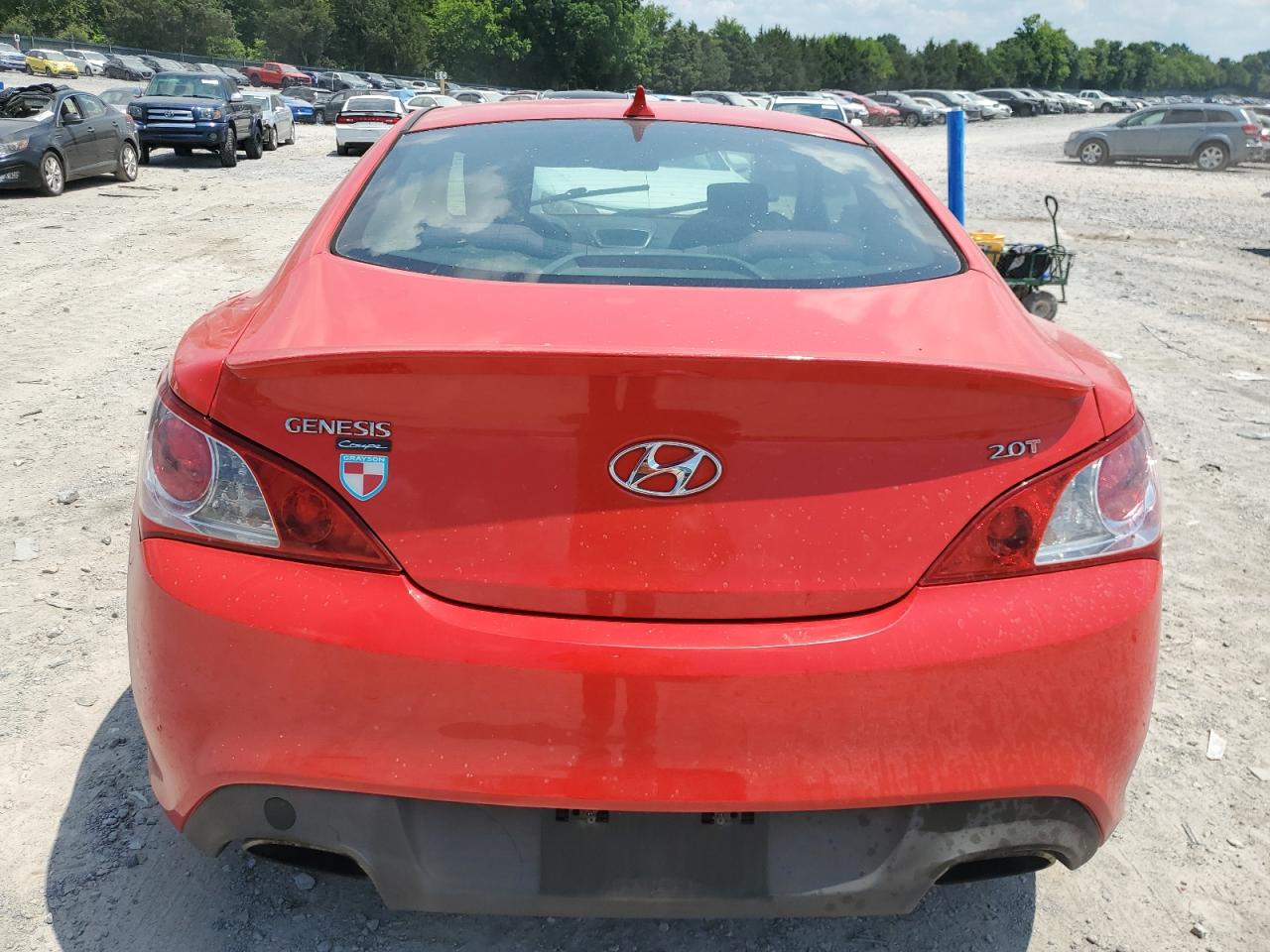 2012 Hyundai Genesis Coupe 2.0T vin: KMHHT6KD5CU068641