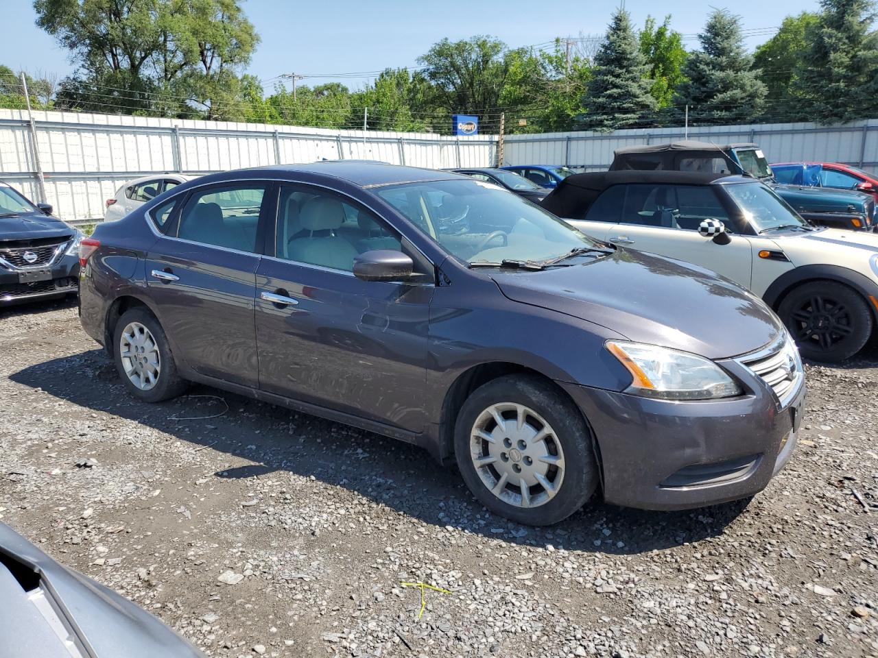 2014 Nissan Sentra S vin: 3N1AB7AP6EY305179