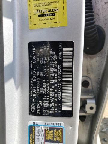 2017 Hyundai Tucson Limited VIN: KM8J33A45HU336399 Lot: 59256954