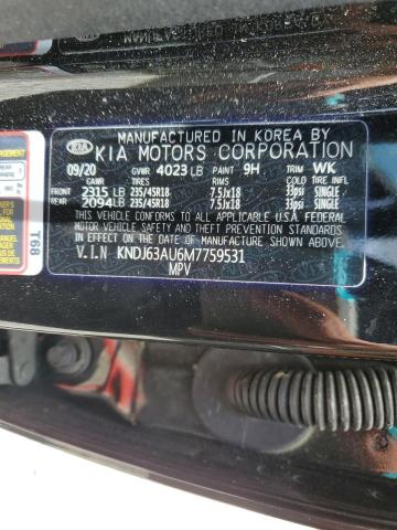 2021 Kia Soul Gt Line VIN: KNDJ63AU6M7759531 Lot: 61193794