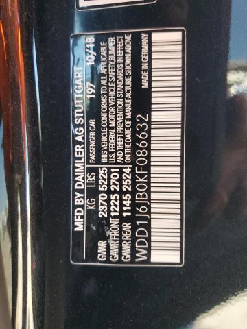 2019 Mercedes-Benz E 450 4Matic VIN: WDD1J6JB0KF086632 Lot: 57780964