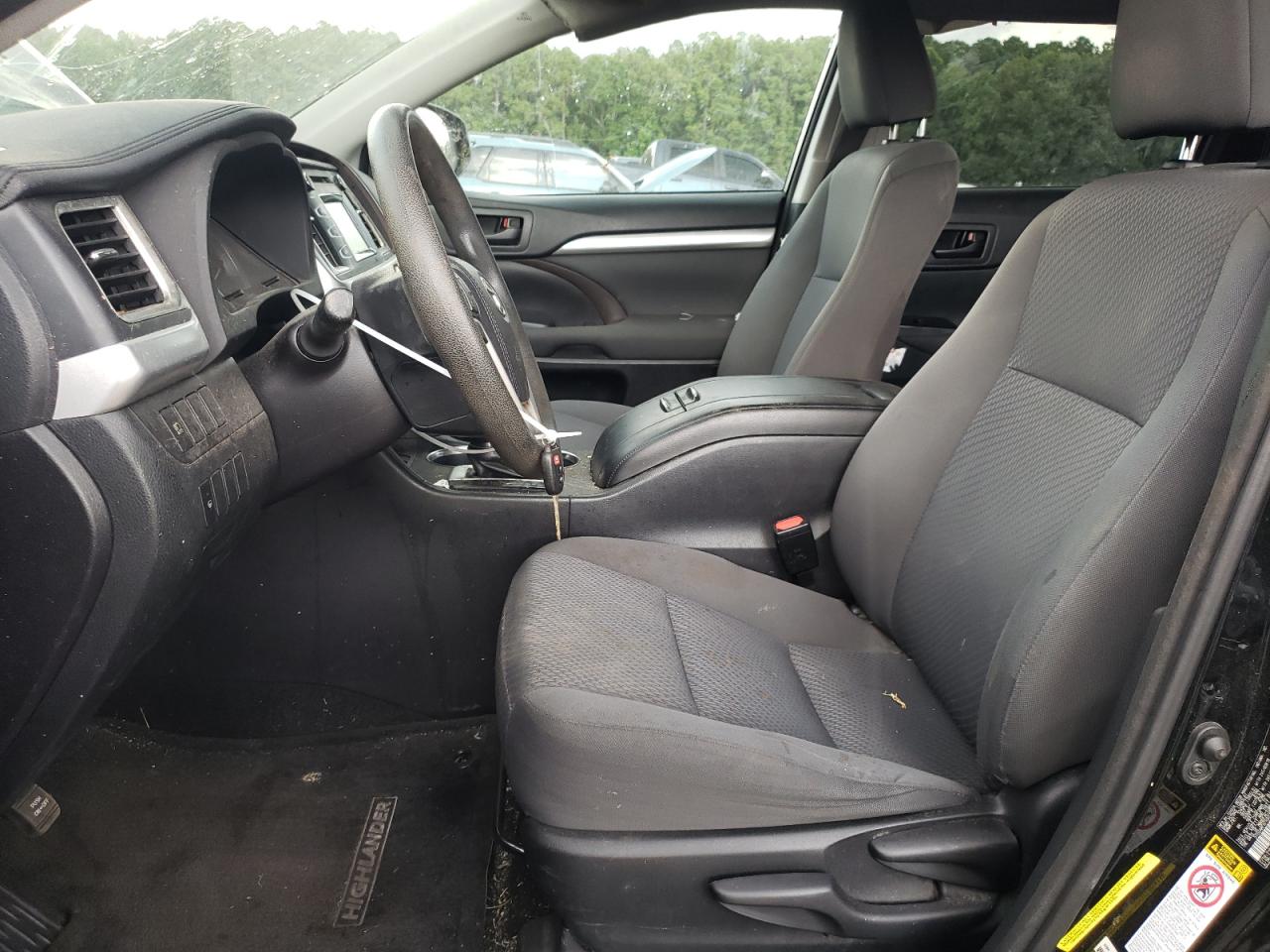 5TDZARFH7HS025525 TOYOTA HIGHLANDER 2017