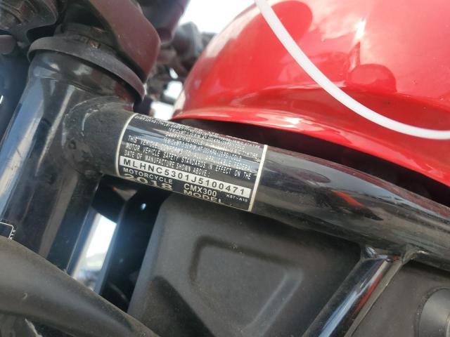 2018 HONDA CMX300 - MLHNC5301J5100471