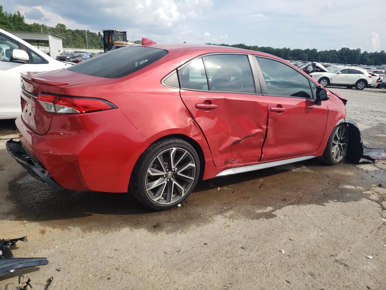 2020 Toyota Corolla Se vin: 5YFS4RCE2LP024755