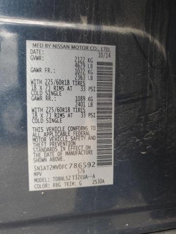 5N1AT2MV0FC786592 2015 NISSAN ROGUE - Image 13