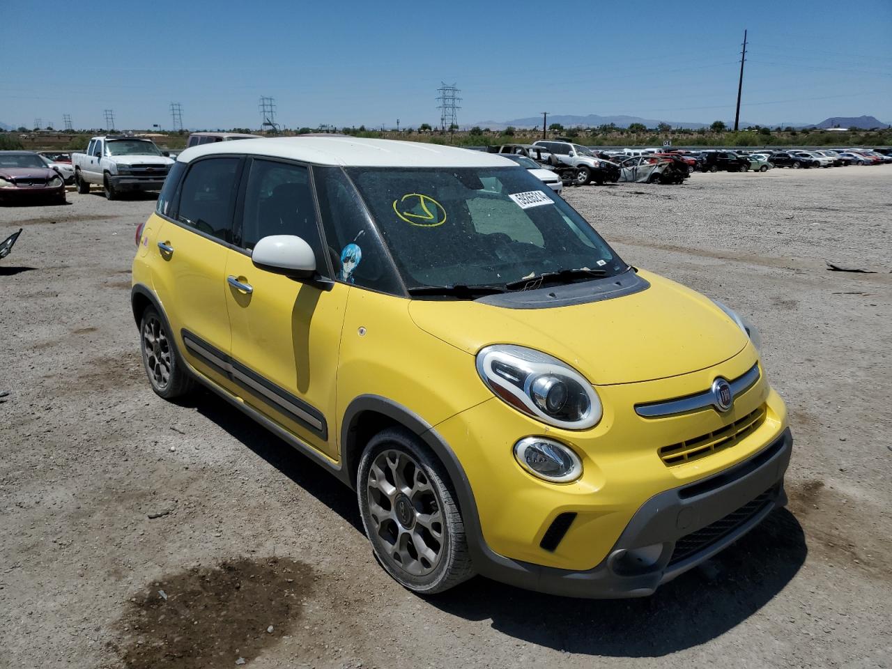 2014 Fiat 500L Trekking vin: ZFBCFADH4EZ003006