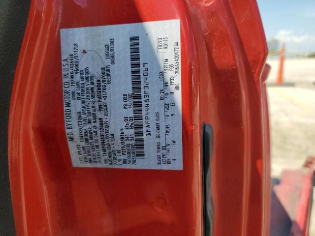 2003 Ford Mustang VIN: 1FAFP44483F324069 Lot: 59406144