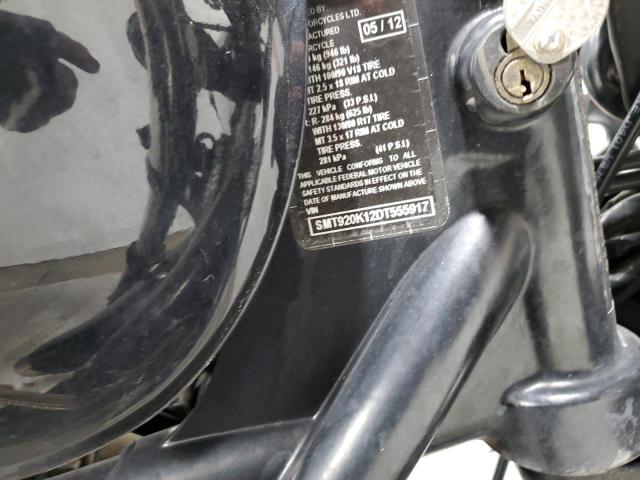 2013 TRIUMPH MOTORCYCLE THRUXTON - SMT920K12DT555917