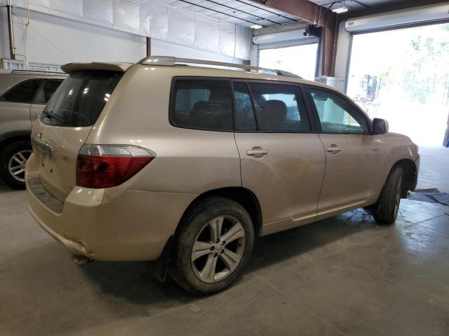 2008 Toyota Highlander Sport VIN: JTEES43A782064902 Lot: 59054574