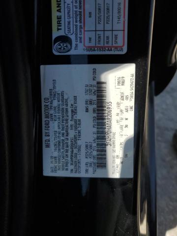 2010 Ford Fusion Se VIN: 3FAHP0HA0AR206955 Lot: 59160124