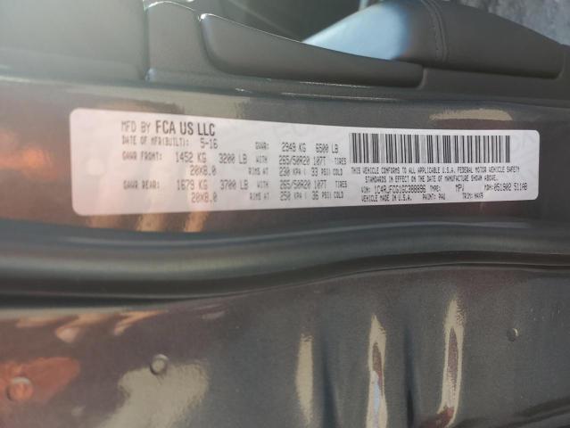 2016 JEEP GRAND CHER - 1C4RJFCG1GC388896