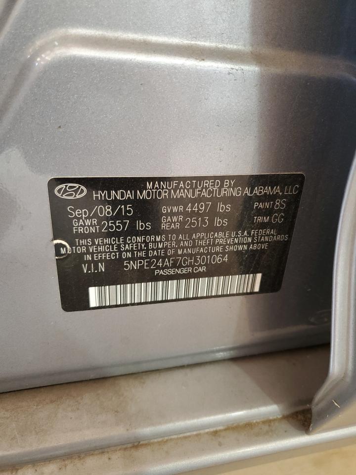 5NPE24AF7GH301064 2016 Hyundai Sonata Se