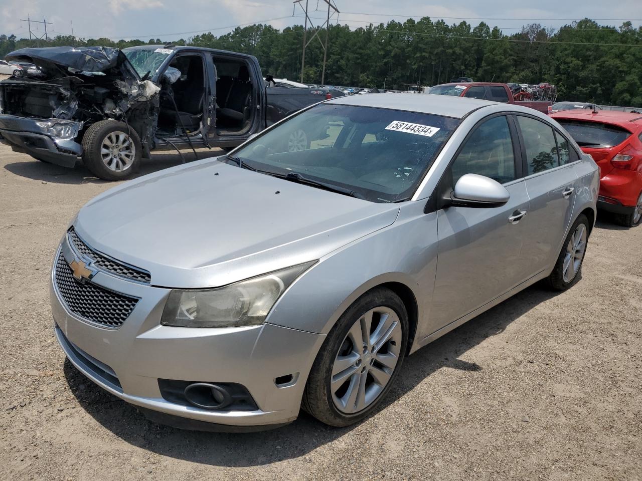 2012 Chevrolet Cruze Ltz vin: 1G1PH5SC8C7148655