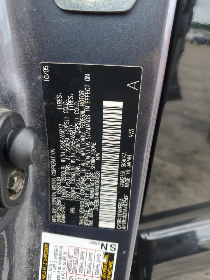 JTEBU14R460084081 2006 Toyota 4Runner Sr5