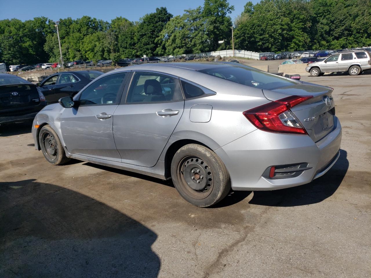 Lot #2810830609 2020 HONDA CIVIC LX