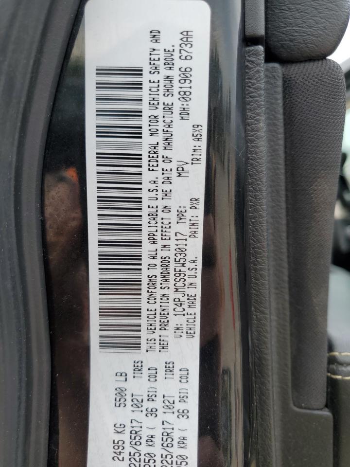 1C4PJMCS9FW530117 2015 Jeep Cherokee Latitude