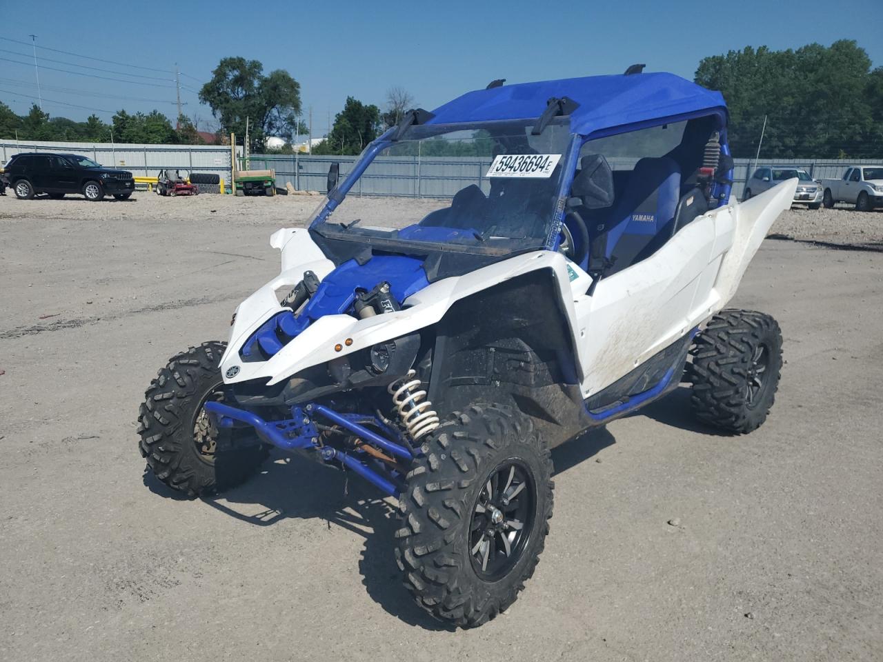 YAMAHA YXZ1000 ET 2017 blue  gas 5Y4AN08Y6HA101606 photo #3