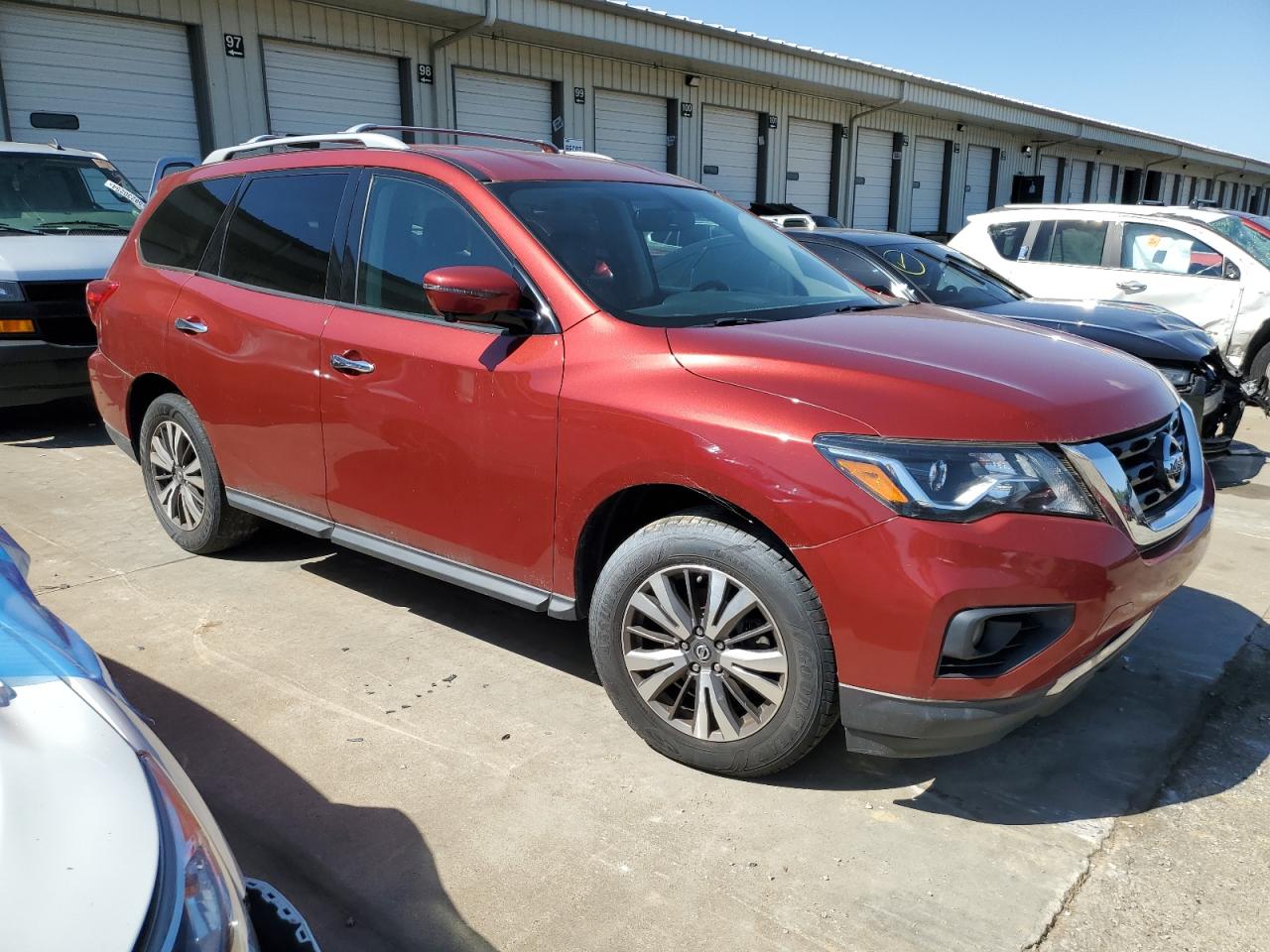 2017 Nissan Pathfinder S vin: 5N1DR2MM1HC698138