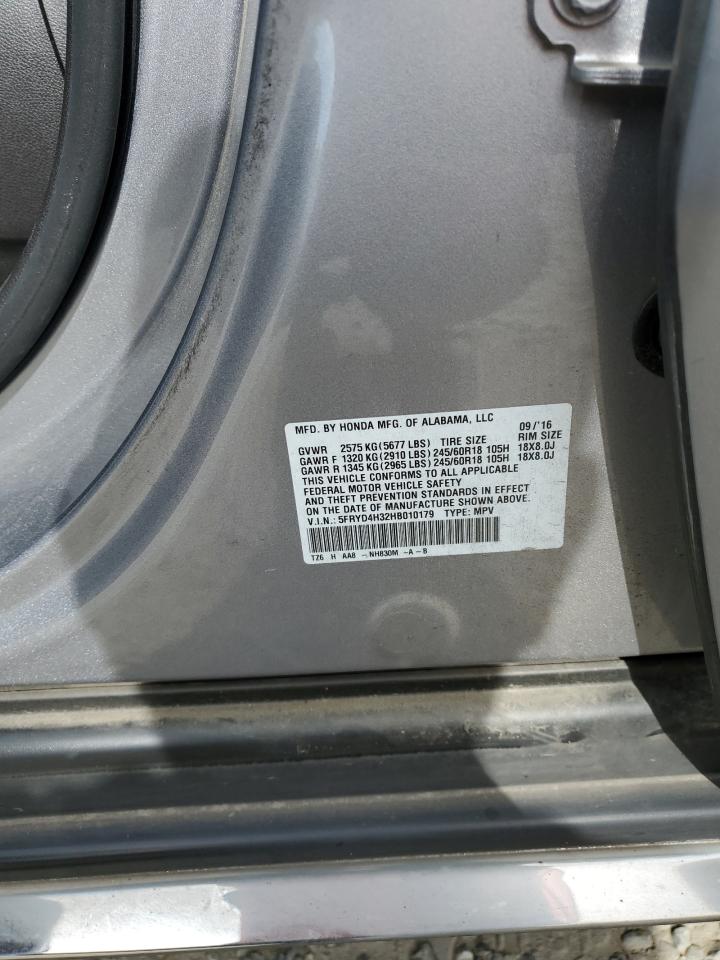 5FRYD4H32HB010179 2017 Acura Mdx