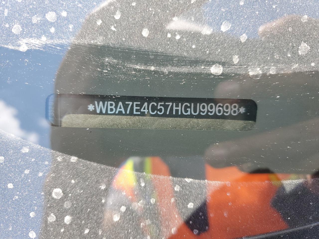 WBA7E4C57HGU99698 2017 BMW 740 Xi