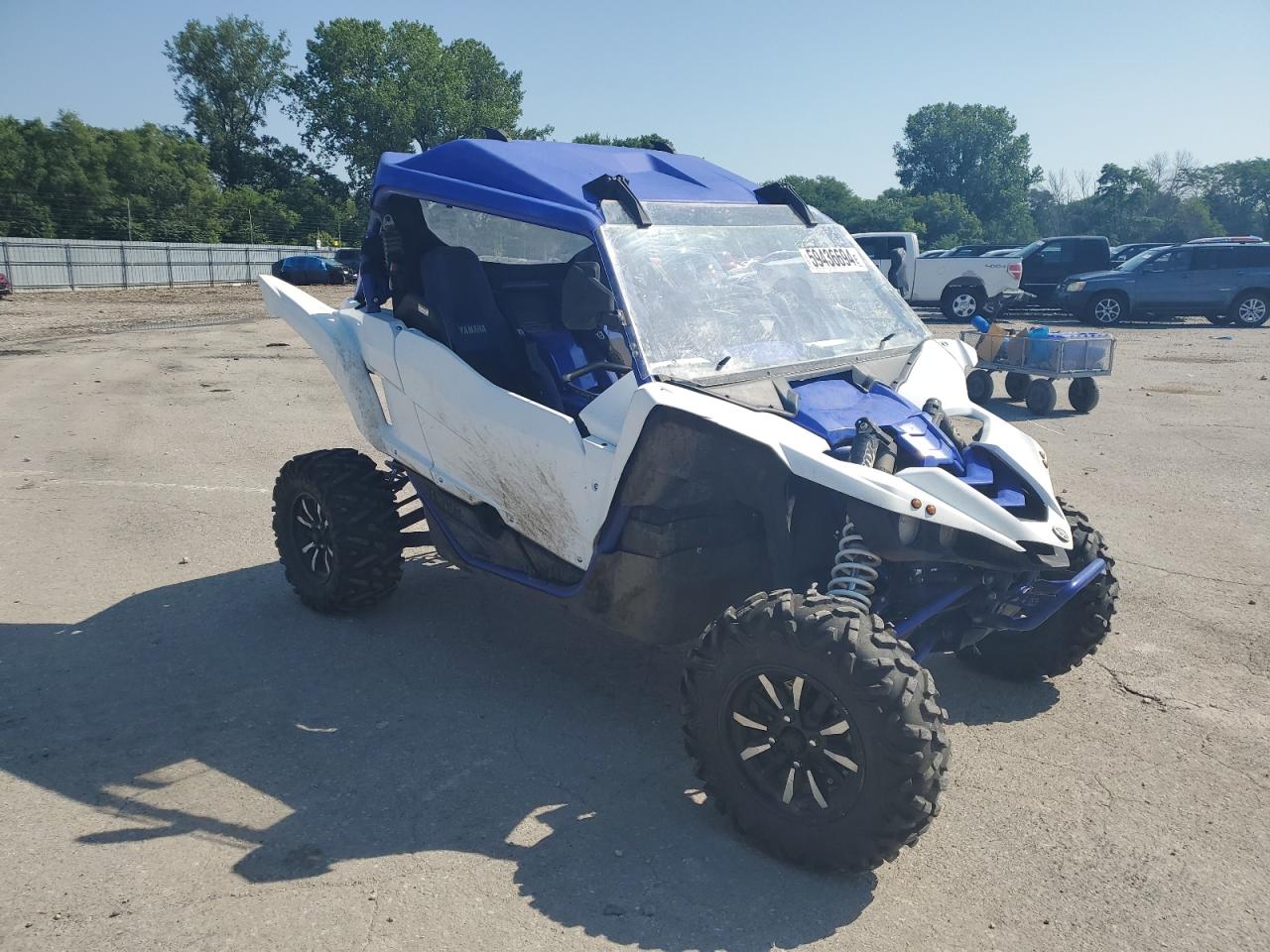 YAMAHA YXZ1000 ET 2017 blue  gas 5Y4AN08Y6HA101606 photo #1