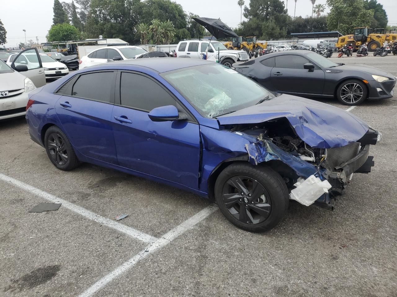 2021 Hyundai Elantra Sel vin: KMHLM4AG4MU138025