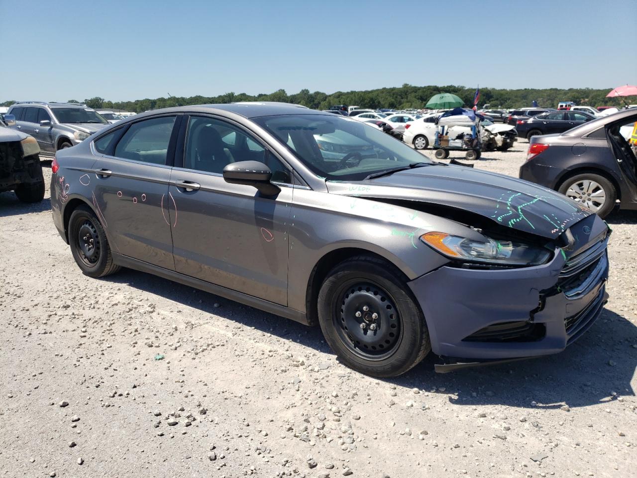 2014 Ford Fusion S vin: 3FA6P0G74ER123919