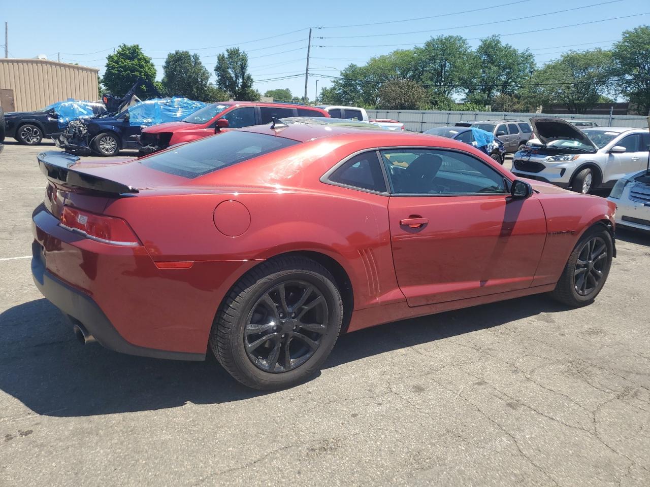 2015 Chevrolet Camaro Lt vin: 2G1FD1E37F9204549