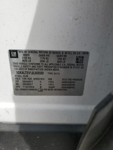 2018 GMC Terrain Sle VIN: 3GKALTEV1JL303329 Lot: 57514704