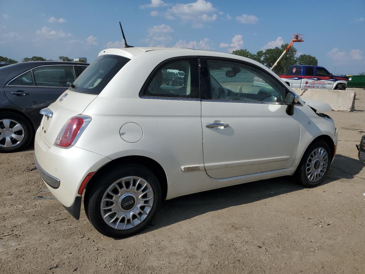 2012 Fiat 500 Lounge vin: 3C3CFFCRXCT118531