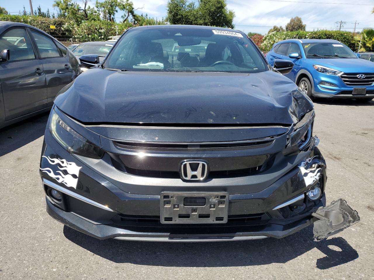 2019 Honda Civic Touring vin: 2HGFC3B90KH350016