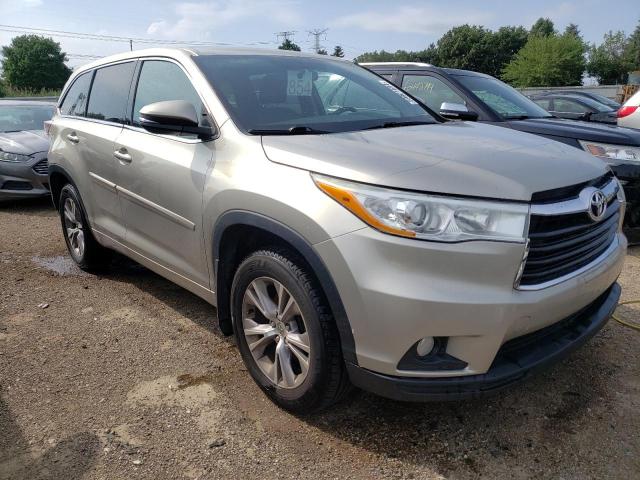 VIN 5TDBKRFH2ES036393 2014 Toyota Highlander, LE no.4