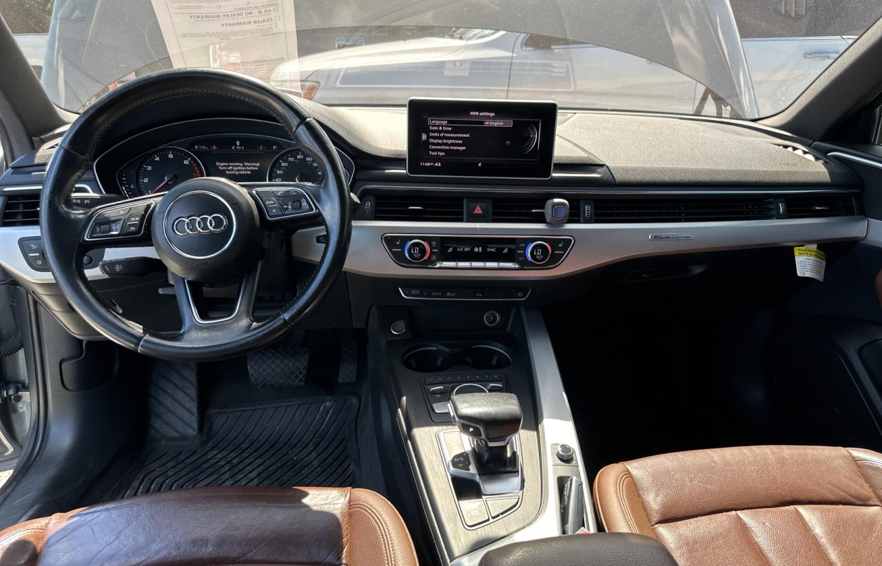 2017 Audi A4 Premium vin: WAUANAF41HN011705