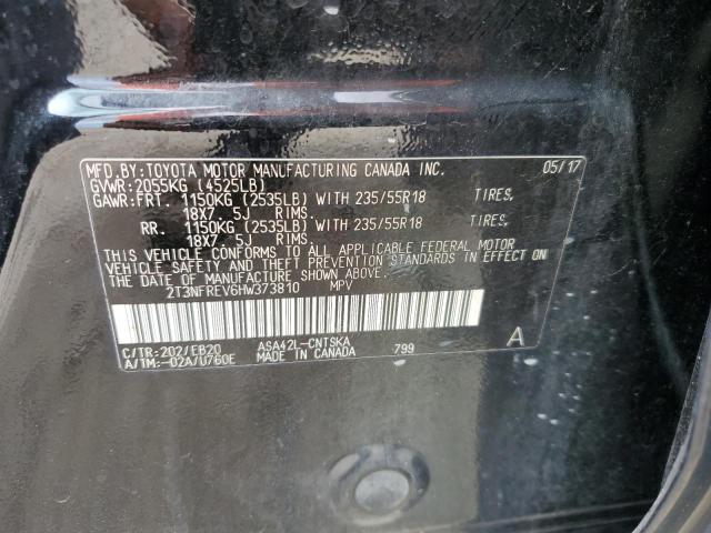 2017 Toyota Rav4 Se VIN: 2T3NFREV6HW373810 Lot: 60554304