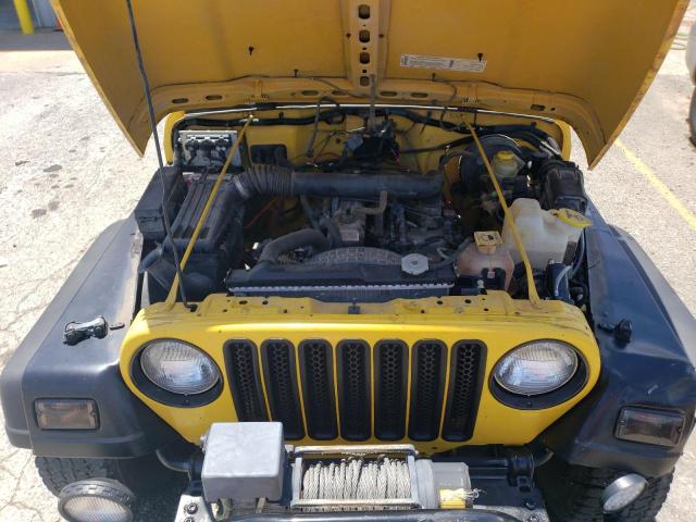 2000 Jeep Wrangler / Tj Sport VIN: 1J4FA49S7YP731833 Lot: 58296144